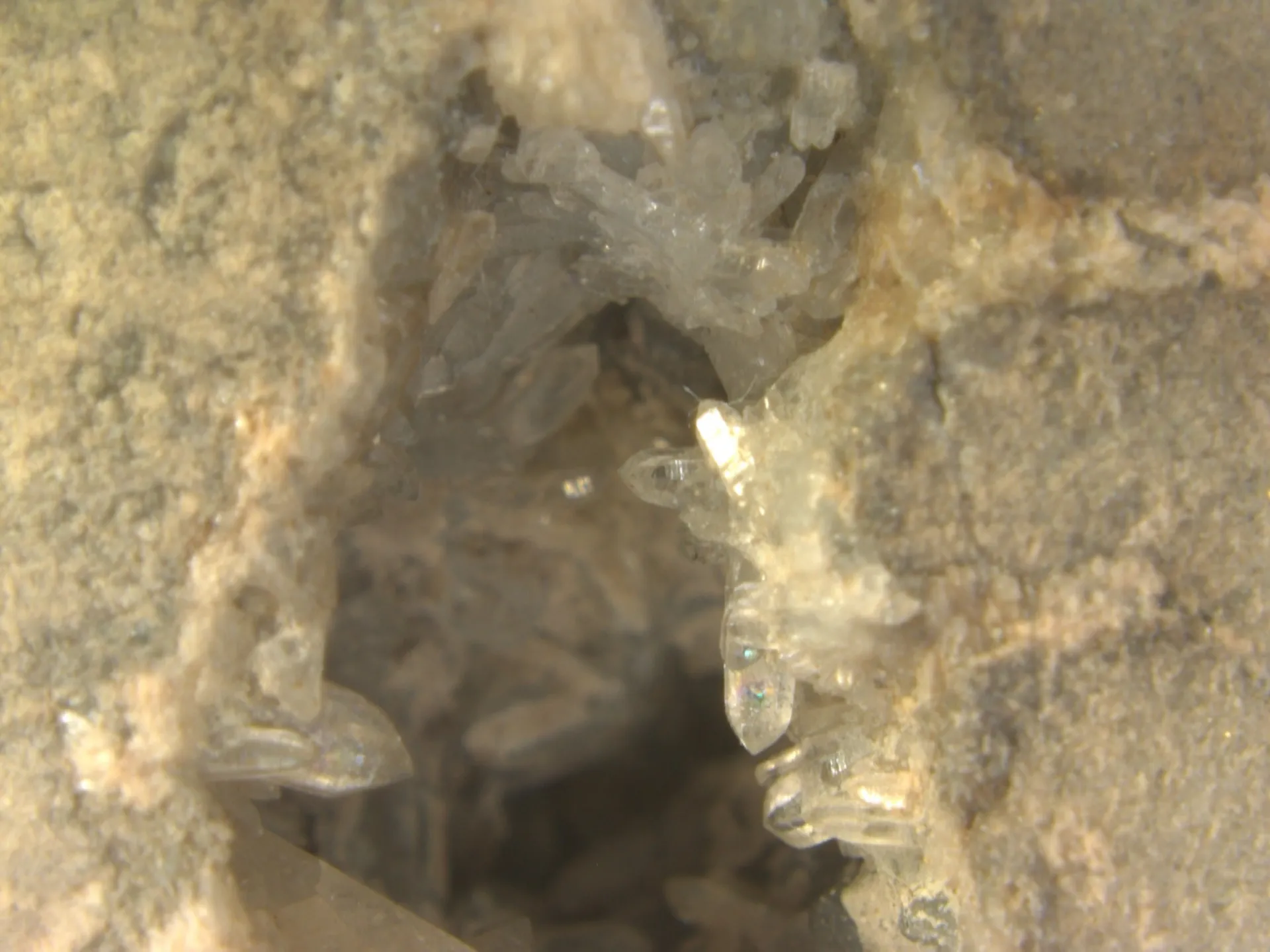 hydrothermal alteration in basalt