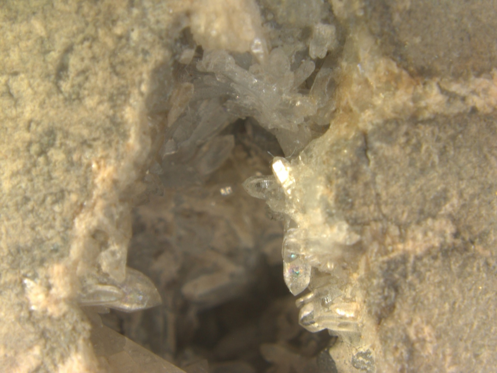 hydrothermal alteration in basalt